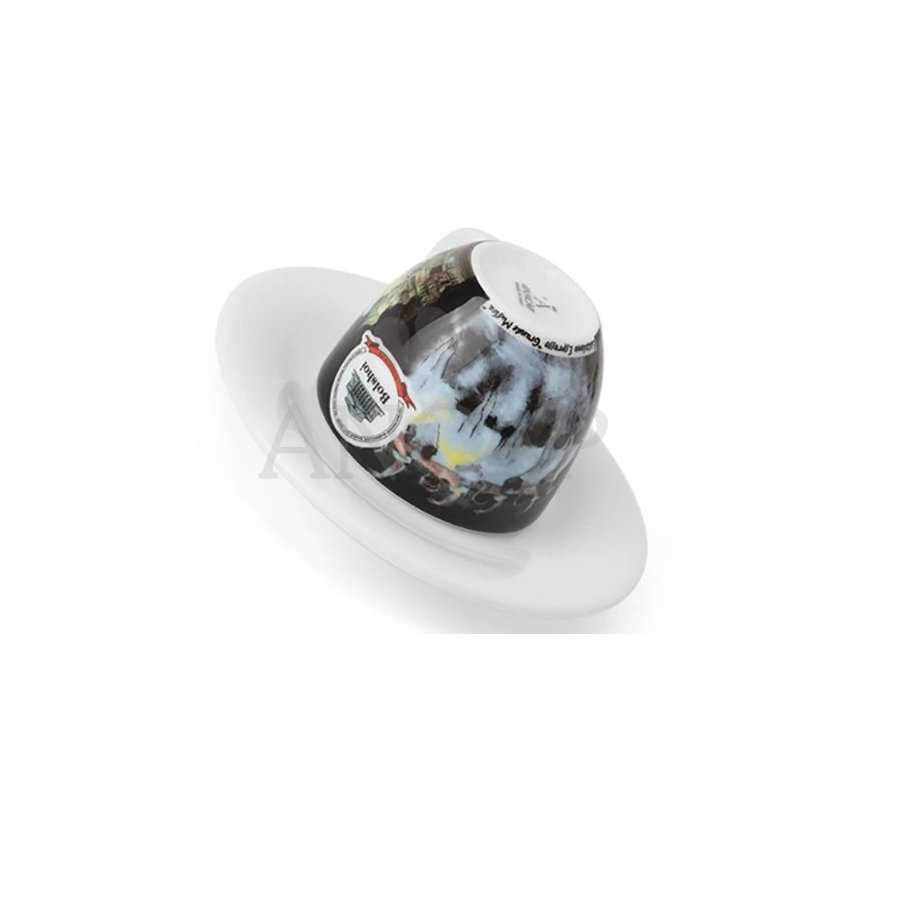 COLLEZIONE 2 TAZZINE DECORO GRANDE MUSICA ESPRESSO - immagine 6